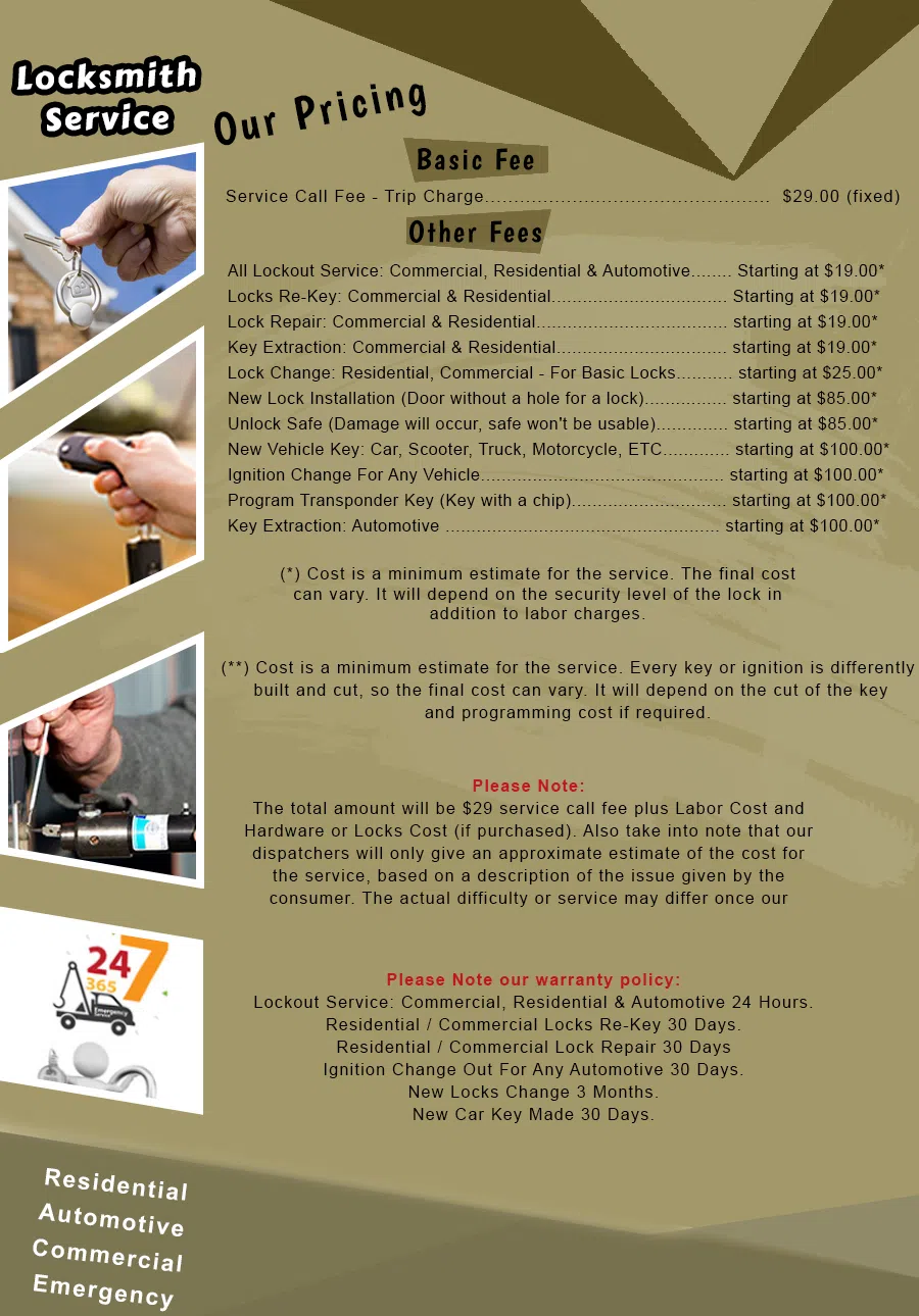 West CA Locksmith Store, West , CA 408-819-2319